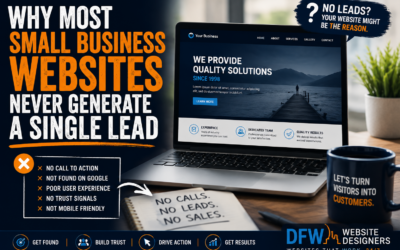 Why Most Small Business Websites Never Generate a Single Lead