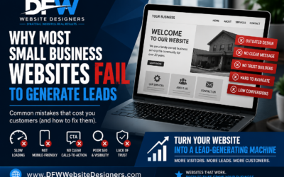 Why Most Small Business Websites Fail to Generate Leads