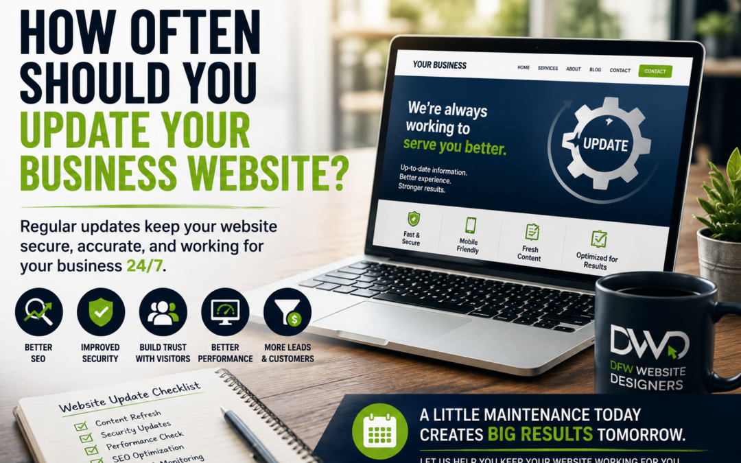 How Often Should You Update Your Business Website?