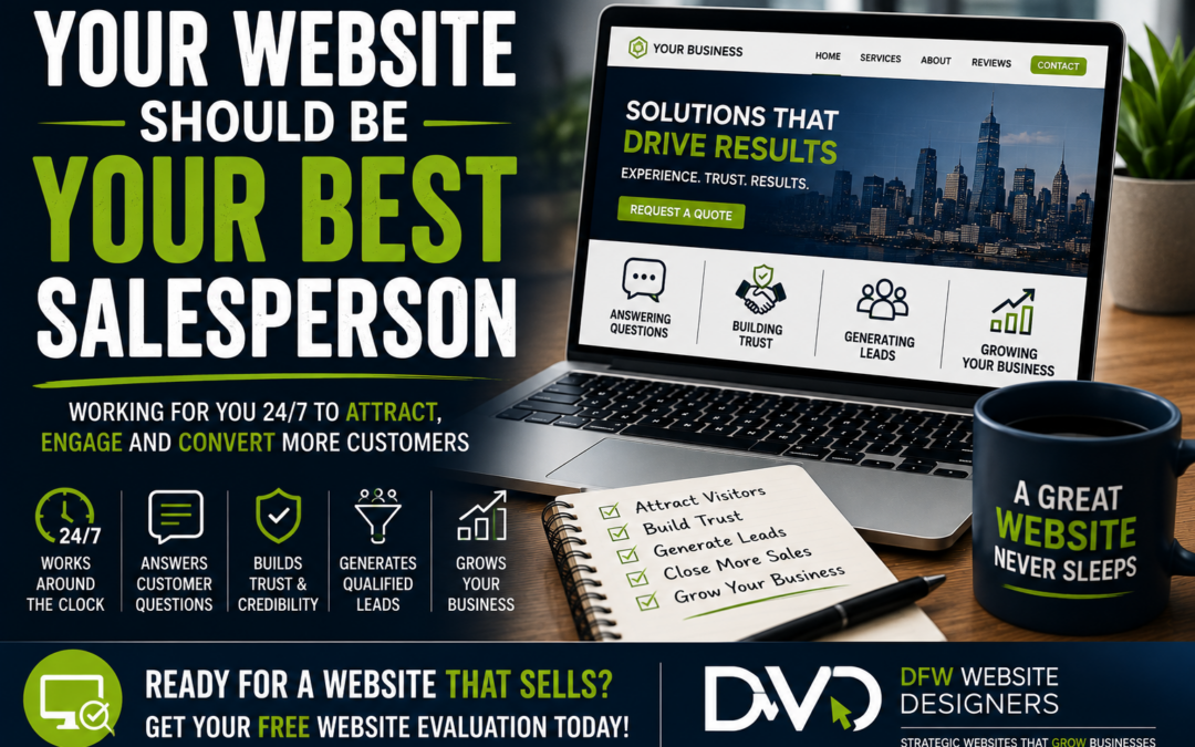 Your Website Should Be Your Best Salesperson