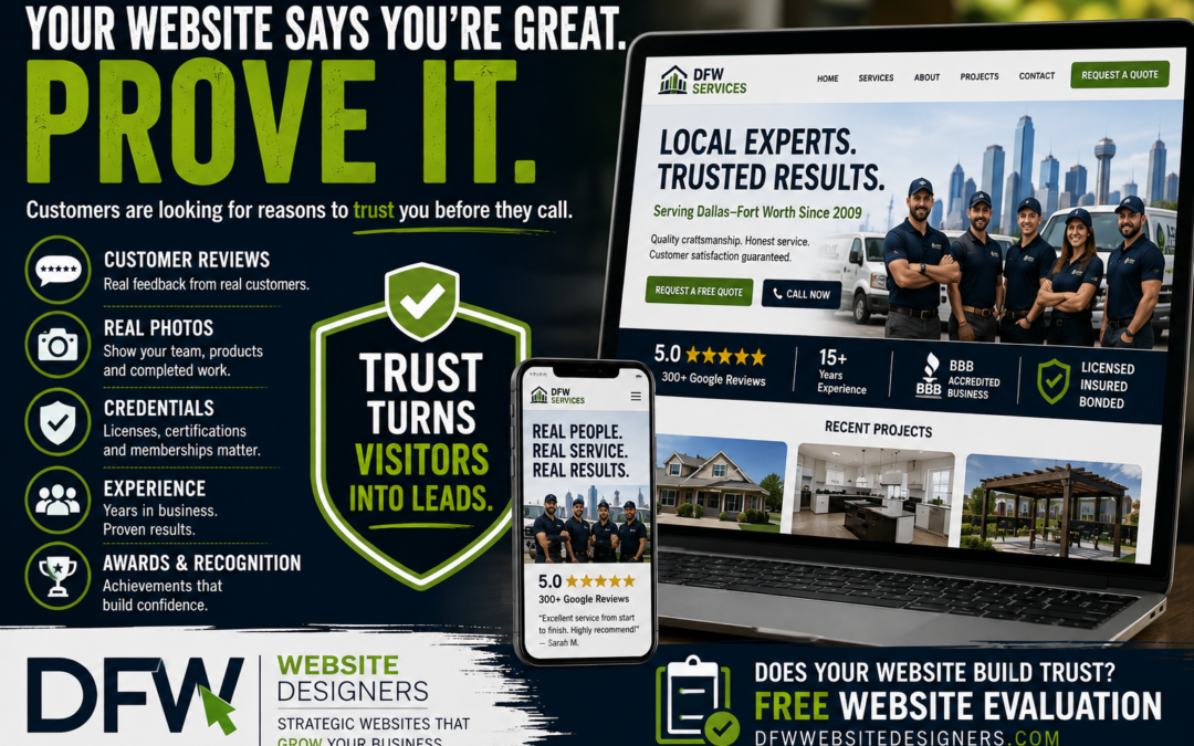 Your Website Says You’re Great. Prove It: 7 Ways to Build Trust Online