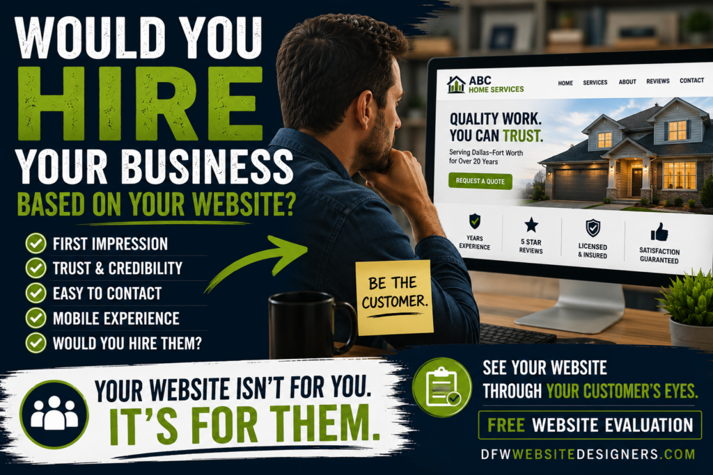 Would You Hire Your Website https://DFWWebsiteDesigners.com