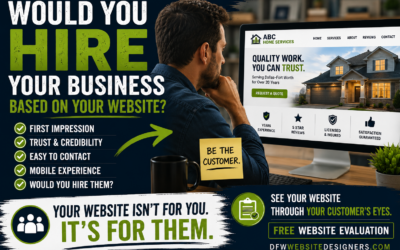 Would You Hire Your Own Business Based on Your Website?