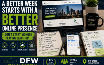 Don’t Start Monday Playing Catch-Up: Get Your Online Presence Ready for the Week