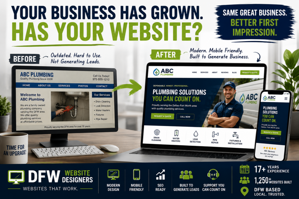 Has Your Website Grown, https://DFWWebsiteDesigners.com