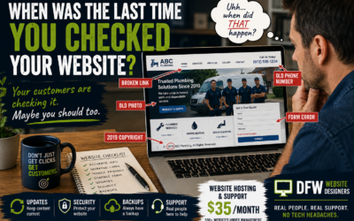 When Was the Last Time You Actually Checked Your Website?