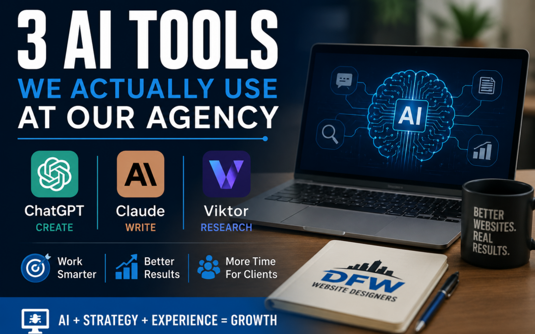 3 AI Tools We Actually Use at Our Agency