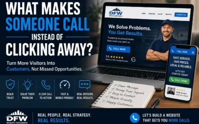 What Makes Someone Call Instead of Clicking Away?