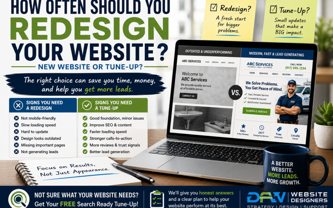 How Often Should You Redesign Your Website?
