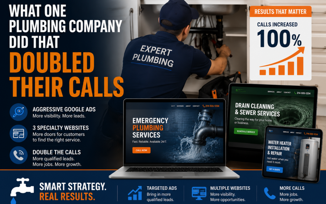 What One Plumbing Company Did That Doubled Their Calls
