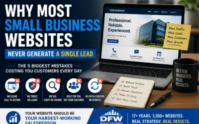 Why Most Small Business Websites Never Generate a Single Lead