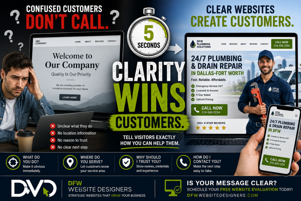 Five Sec Website Test https://DFWWebsiteDesigners.com