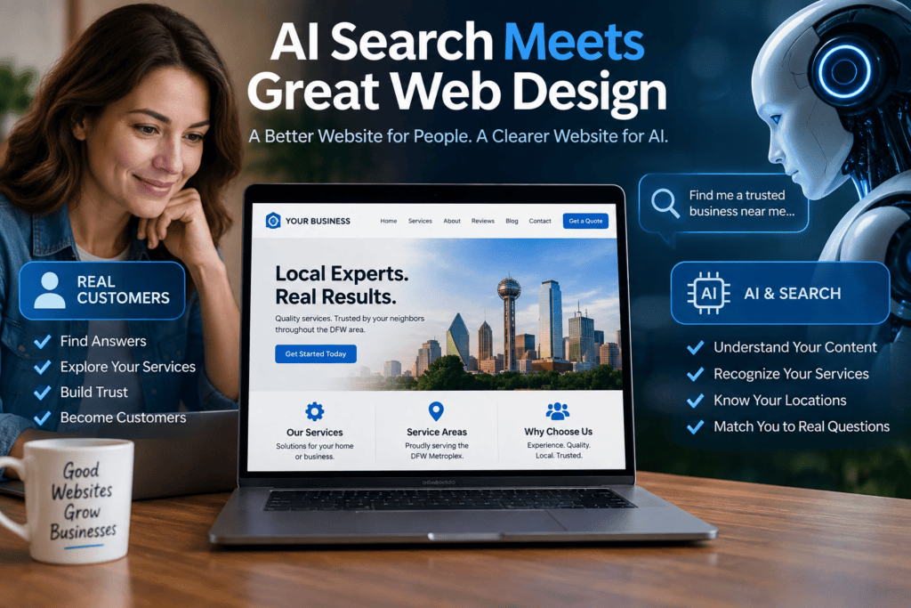 Ai Search https://DFWWebsiteDesigners.com