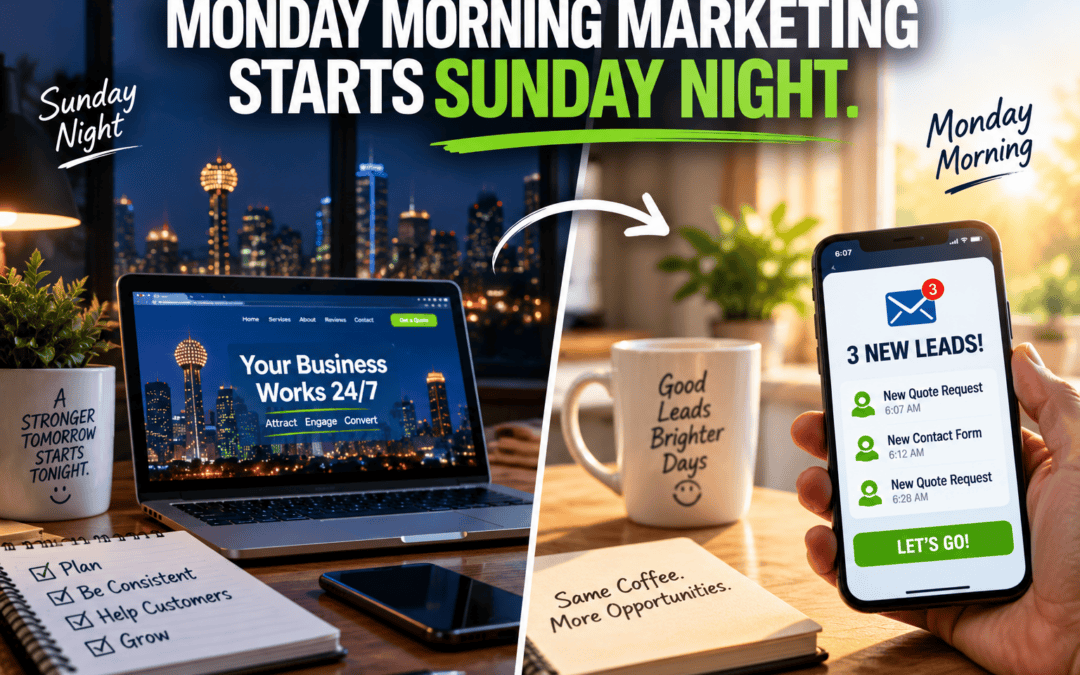 Monday Morning Marketing Starts on Sunday Night