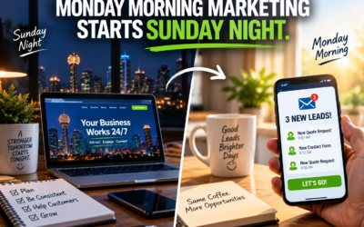 Monday Morning Marketing Starts on Sunday Night