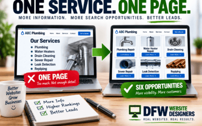 Stop Putting All Your Services on One Page