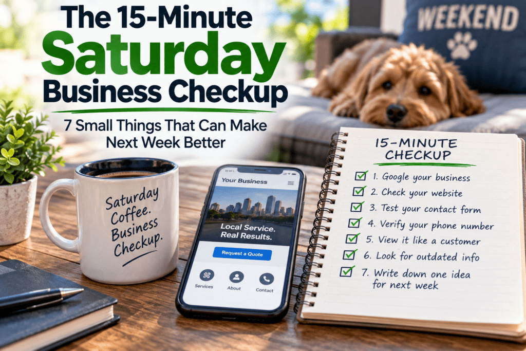 Saturday Business Checkup https://DFWWebsiteDesigners.com