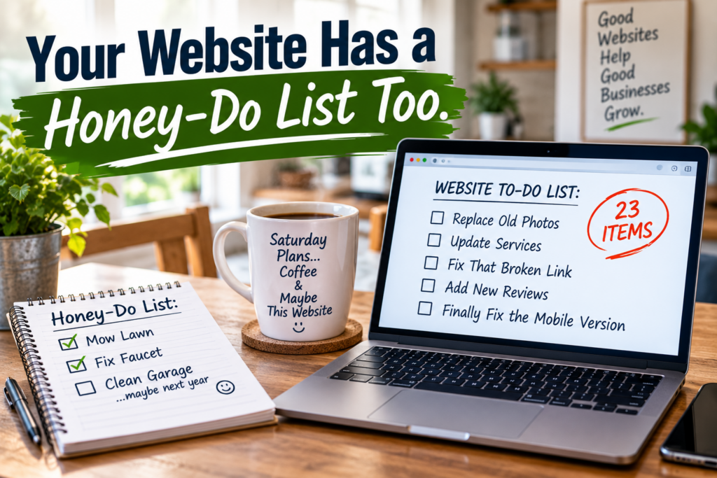 Website Honey Do List https://DFWWebsiteDesigners.com