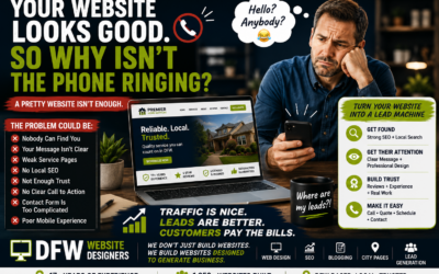 Your Website Looks Good. So Why Isn’t the Phone Ringing?