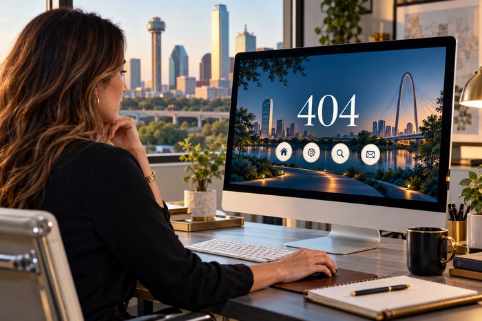 Custom 404 Page https://DFWWebsiteDesigners.com